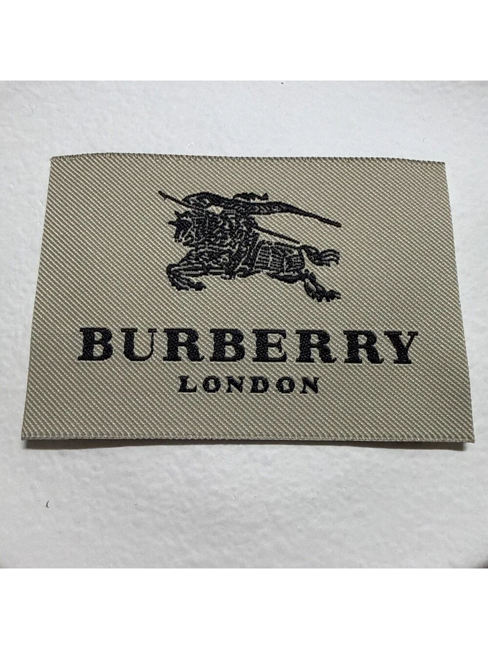 BURBERRY 1 Designer Tag LABEL Replacement Sewing Accessories 7 x 5 cm